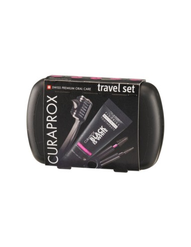 Curaprox Black Is White Travel Set