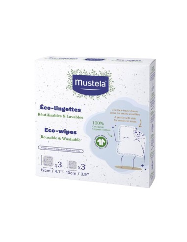 Mustela Eco Wipes 6 units