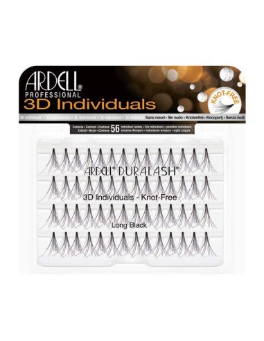 Ardell 3D Individuals Knot Free Long Black