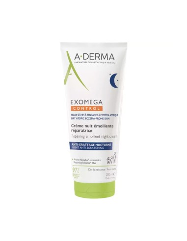 A-Derma Exomega Control Emollient Night Cream 200ml