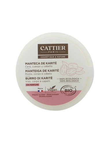 Cattier Organic Shea Butter 100gr