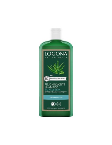 Logona Moisturizing Shampoo with Organic Aloe Vera 250ml