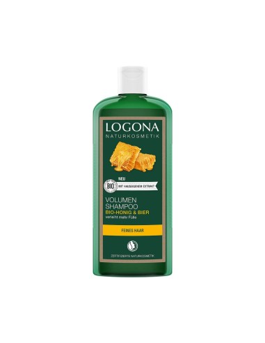 Logona Volume Shampoo with Organic Honey and Beer 250ml