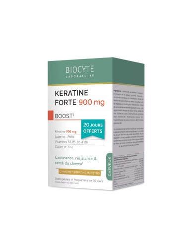 Biocyte Keratine Forte Full Spectrum 3x40 Capsules