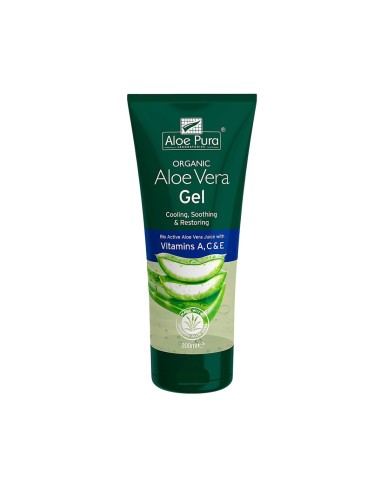 Aloe Pura Organic Aloe Vera Gel with Vitamins A, C, and E 200ml