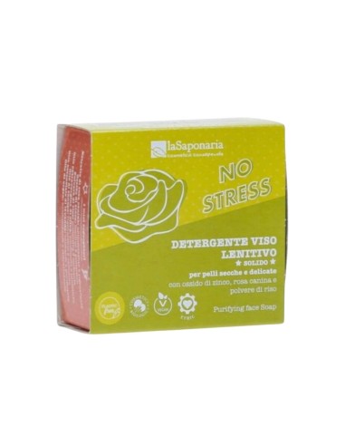 laSaponaria No Stress Calming Facial Soap 70g