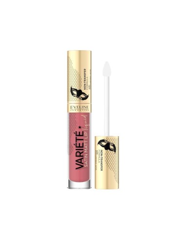 Eveline Cosmetics Variété Satin Matt Lip Liquid 05 Peach Mousse 4ml