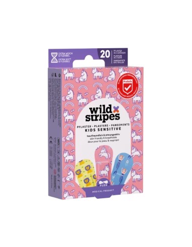 Wild Stripes Kids Sensitive Plasters 20 units