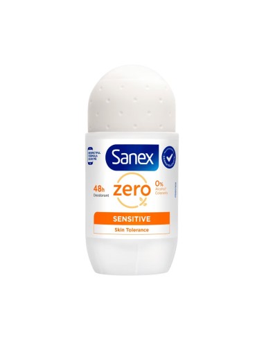 Sanex Zero% Deodorant Roll-On Sensitive Skin 50ml