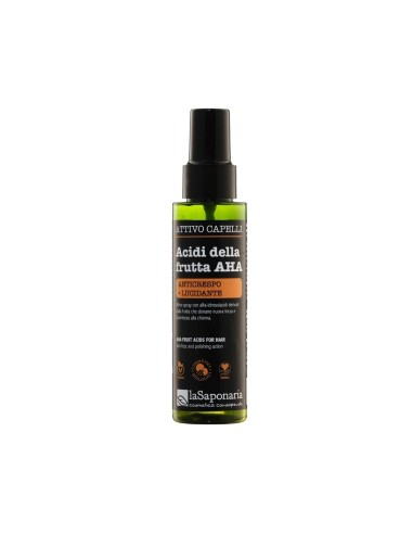 laSaponaria Fruit Acids AHA Active Hair Spray for Anti-frizz and Shine 100ml