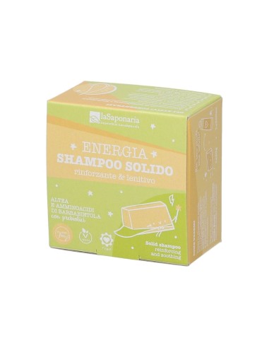 laSaponaria Solid Strengthening Shampoo with Calendula and Amino Acids 50g