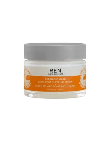 REN Clean Skincare Overnight Glow Dark Spot Sleeping Cream 50ml