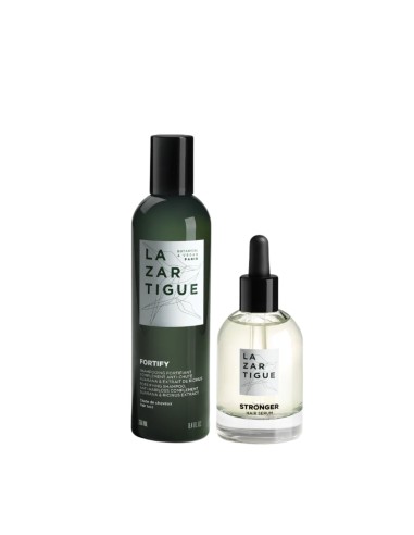 Lazartigue Coffret Stronger Hair Sérum Fortifyer 50ml + FORTIFY Fortifying Shampoo Complement Antiqueda 250ml