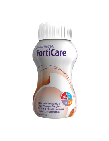 Forticare Oral Suplement Peach Gengibre Pack 4 x 125ml