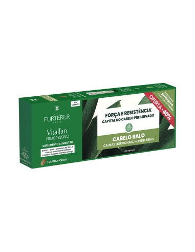 René Furterer Trio Vitalfan Progressive Anti-Hair Loss Supplement 30 Units