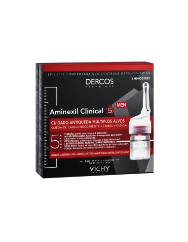 Dercos Aminexil Clinical 5 Men 12 monodoses