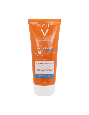 Vichy Capital Soleil Beach Protect Multi-protection Milk SPF50 200ml