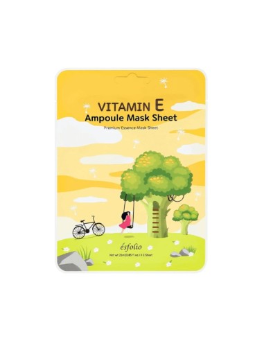 Esfolio Vitamin E Ampoule Mask Sheet Facial Mask 25ml