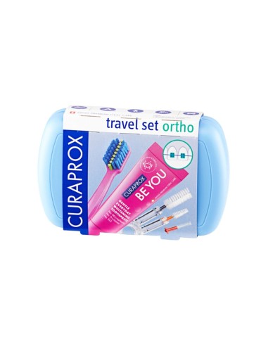 Curaprox Travel Set Ortho Blue