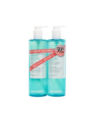 Sensilis Duo Purify Essential Cleansing Gel 400ml