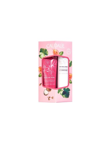 Caudalie Duo Pack Lip Stick Labial 4.5g + Hand & Nail Cream 30ml Rose de Vignes