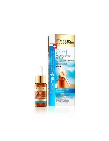 Eveline Cosmetics Facemed Multifunction Serum Against Imperfections 18ml