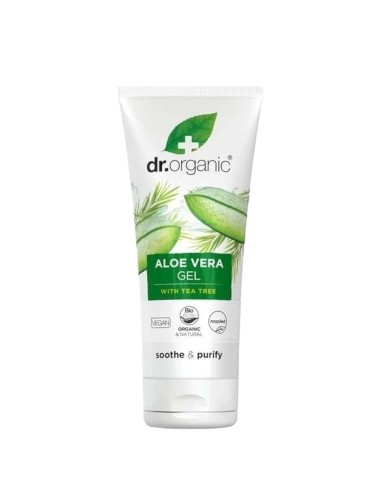 Dr.Organic Aloe Vera Bio Gel with Tea Tree Oil and Arnica 200ml